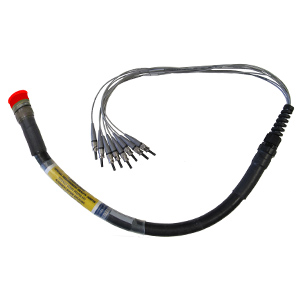 (MQJ) ST-8 fiber plug, 62.5/125µm 1 meter NAVSEA(6877804-09) NSN(6020-01-425-9727)(KFO 60910)